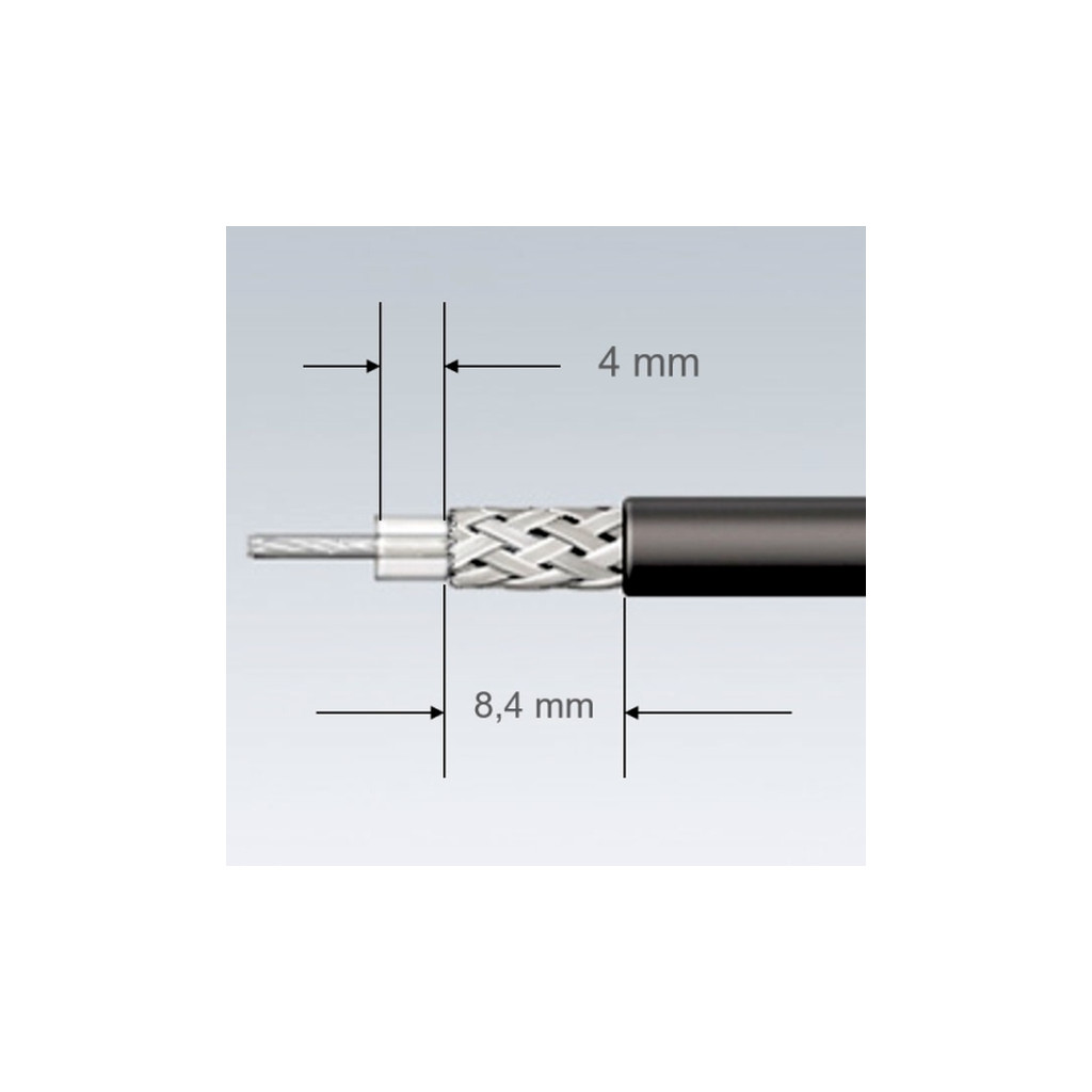 Знімач ізоляції KNIPEX для коаксіальних кабелів (16 60 05 SB)