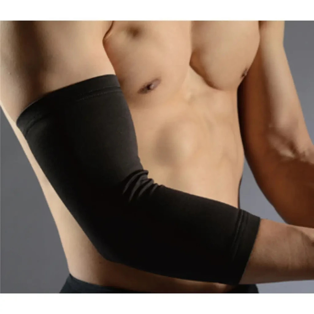 Фіксатор ліктя LiveUp Elbow Support LS5771-SM чорний Уні S/M (2018011000160) Фіксатор ліктя LiveUp Elbow Support LS5771-SM чорний Уні S/M (2018011000160)