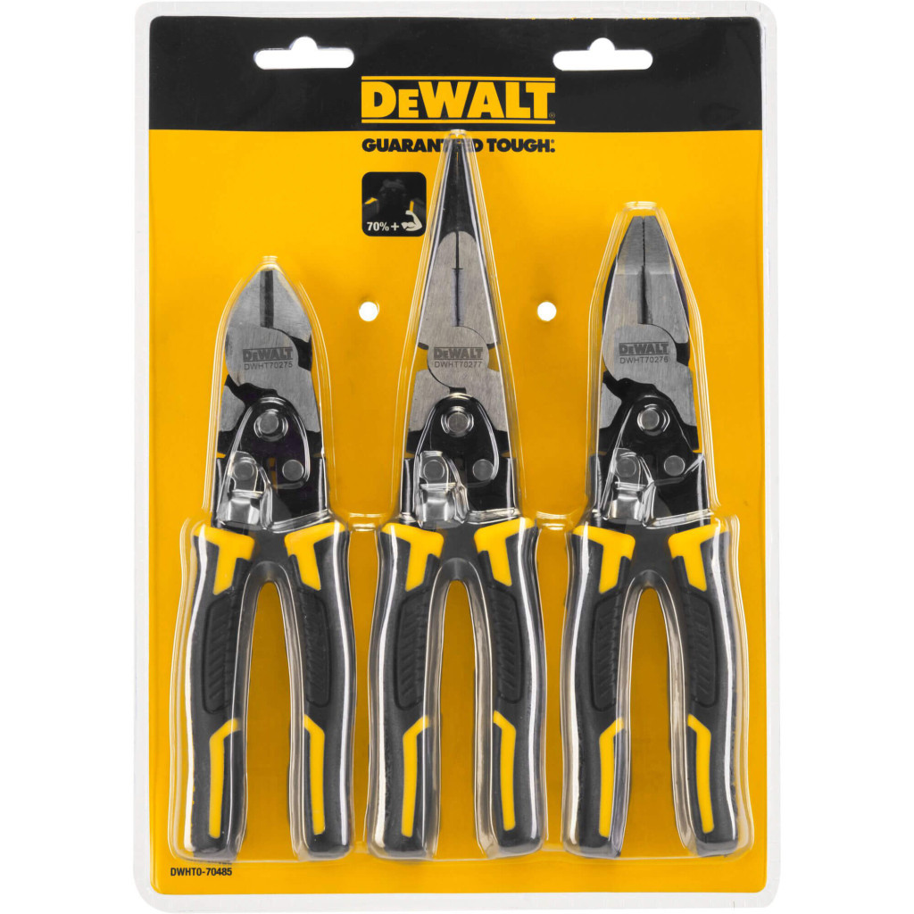 Набір інструментів DeWALT Compound Action, 3 шт. (DWHT0-70485)