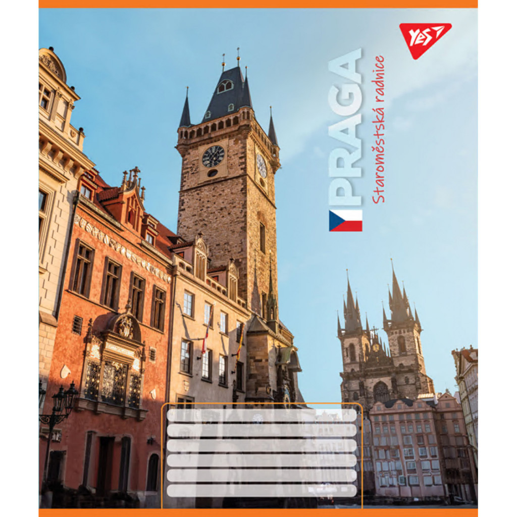 Зошит Yes Greatest cityes 96 аркушів лінія (767179)