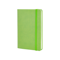 Notebook Optima A5 VIVELLA, soft cover, eraser, white block line, pistachio (O27104-67)