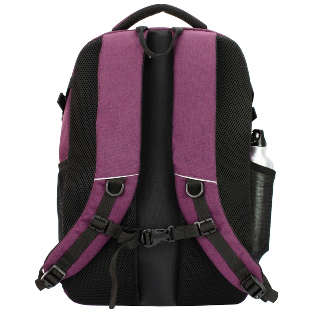 Рюкзак шкільний Optima 18.5" 2 в 1 Фіолетовий (O96908-03) Рюкзак шкільний Optima 18.5" 2 в 1 Фіолетовий (O96908-03)