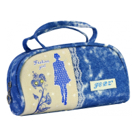 Cool For School pencil case 1 compartment Blue (J-2393-blue)