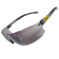 Stanley safety glasses tinted, polycarbonate, with soft rubber tips on the frames (SY120-2D)