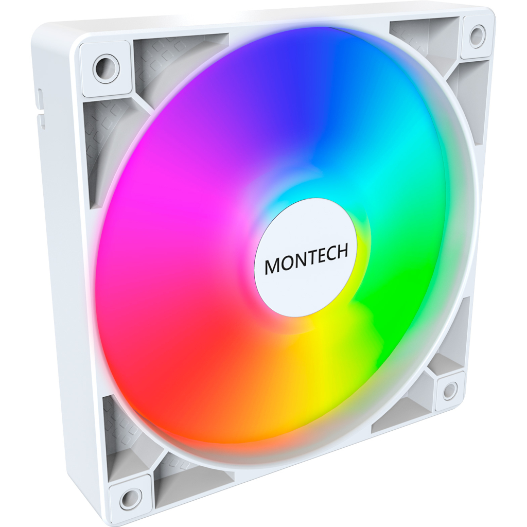 Кулер до корпусу MONTECH GF120 PWM WHITE