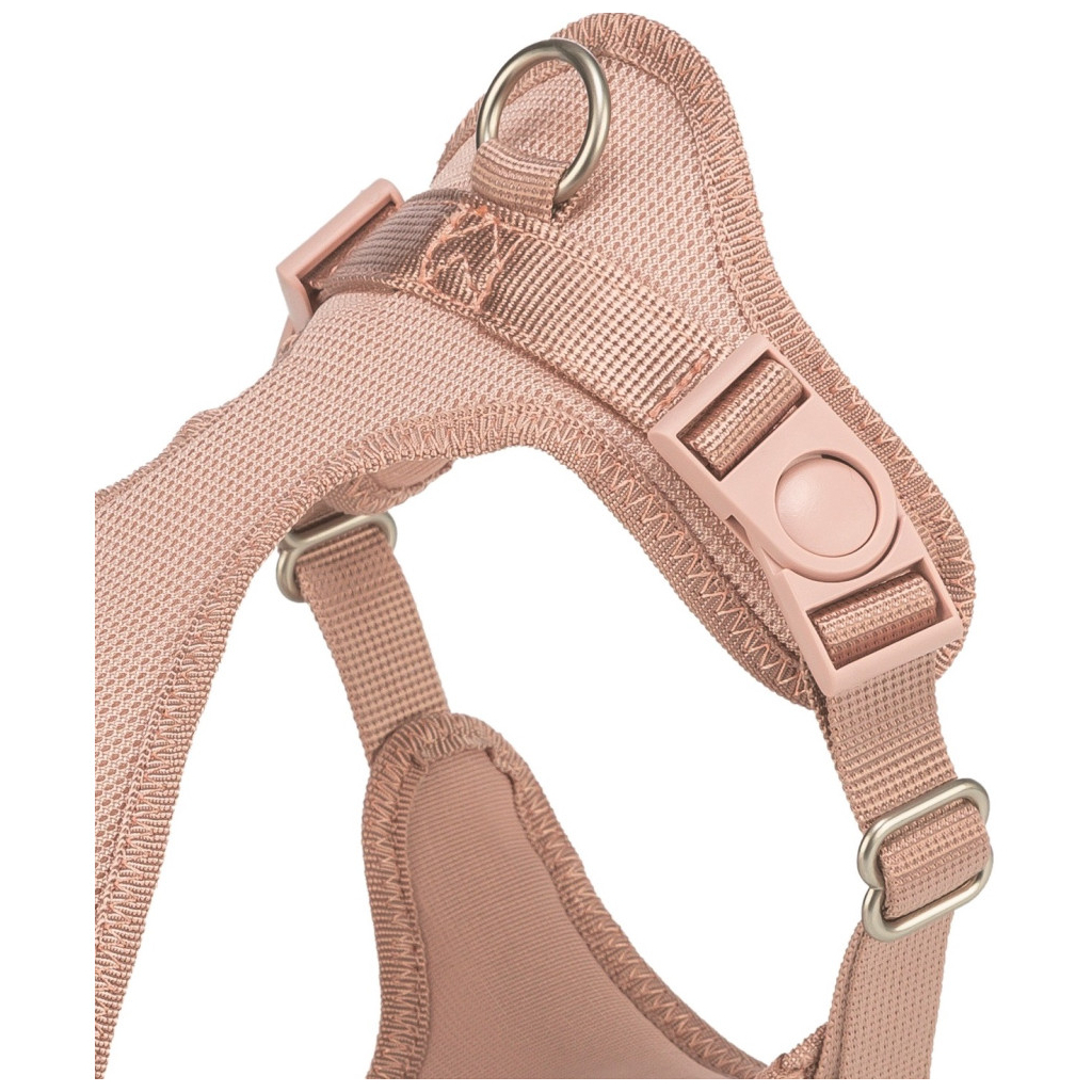 Шлея для собак Trixie Comfort М'яка XXS-XS 28-40 см 15 мм Світло-рожева (4053032679191)