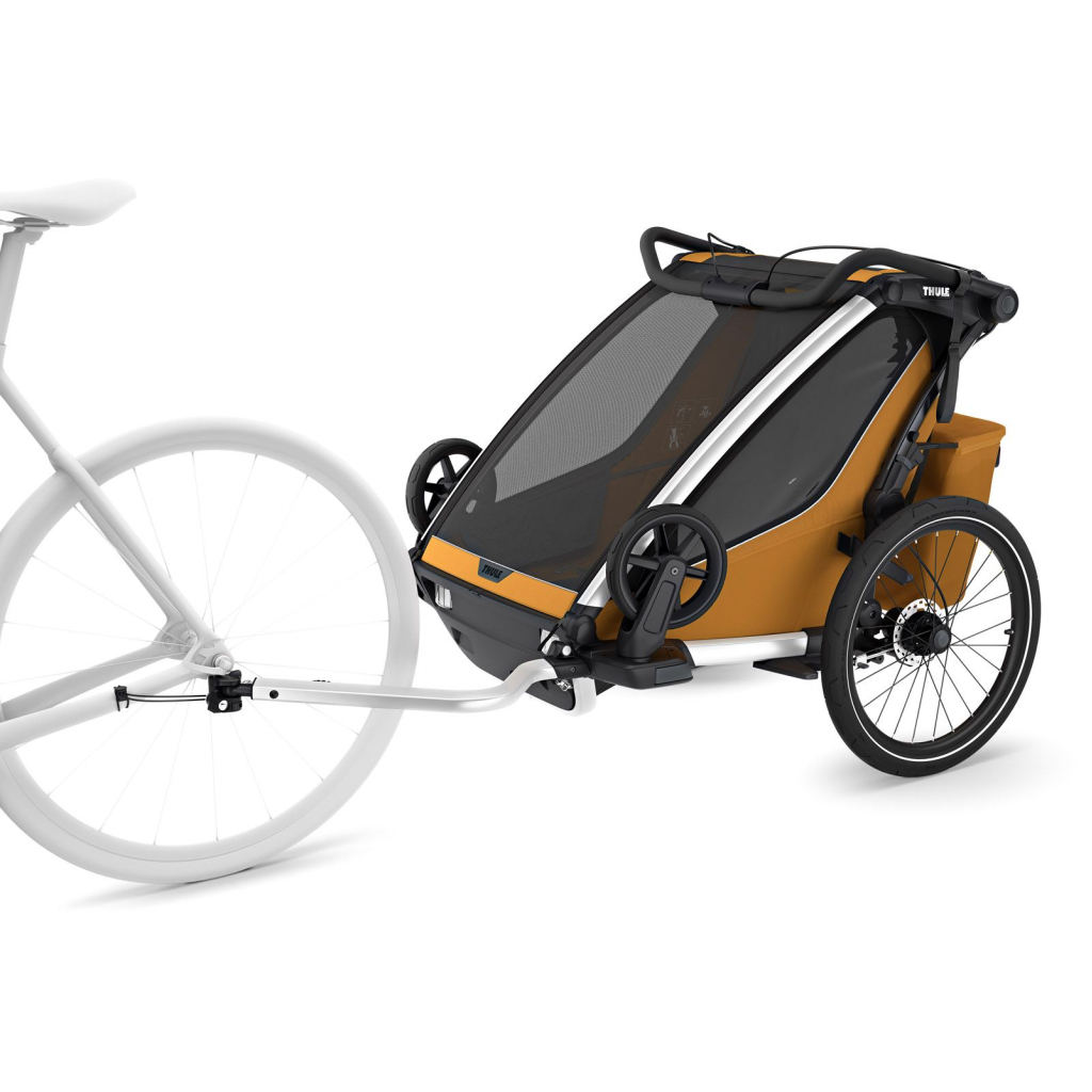 Коляска Thule Chariot Sport 2 Double (Natural Gold) (TH 10201033)