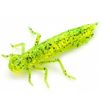 Fishing silicone FishUP Dragonfly 1.2" 026 - Flo Chartreuse/Green (10pcs/pack) (1864.04.79)