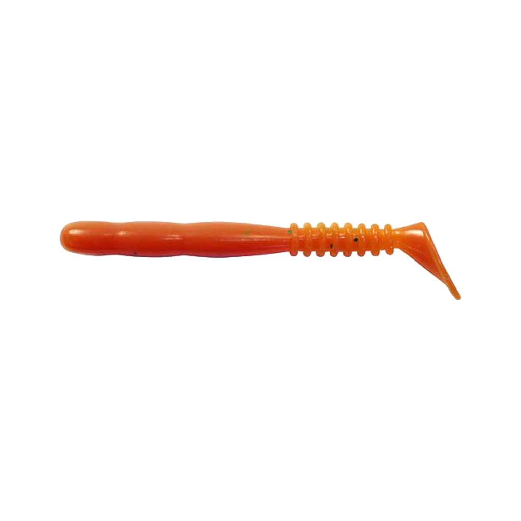 Силікон рибальський Reins Rockvibe Shad 3" 308 Marble Chart Orange (12 шт/уп.) (1552.03.75)