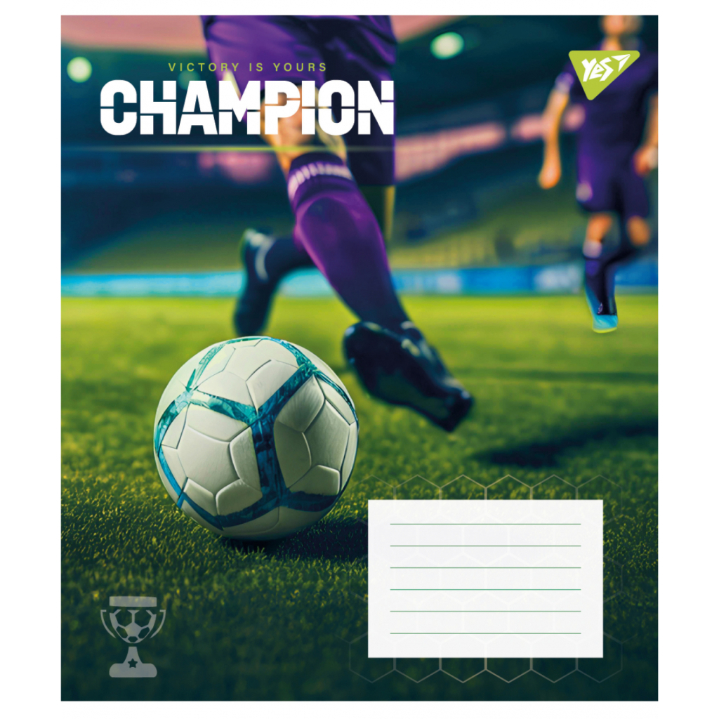Зошит Yes Champion А5 12 аркушів лінія (767819)