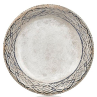 Plate By Bone series "Rug" round 21 cm (RUG-ZT-21-DZ)