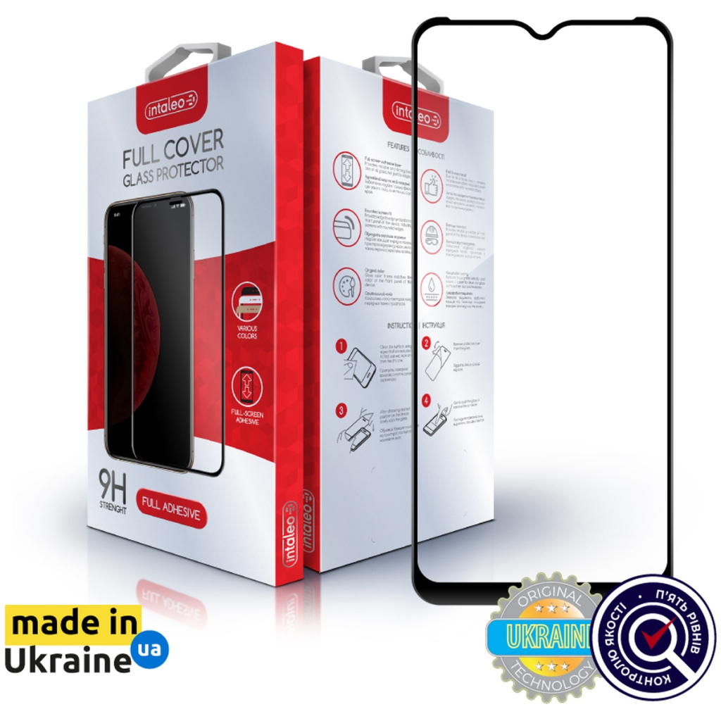Скло захисне Intaleo Full Glue Samsung A32 5G Black (1283126541742)