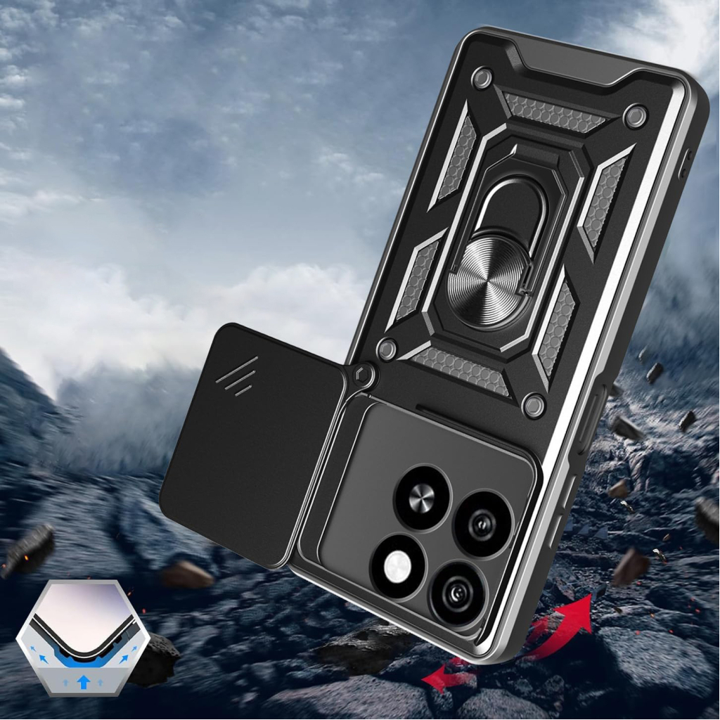 Чохол до мобільного телефона BeCover Military ZTE Blade A35 Black (713549)