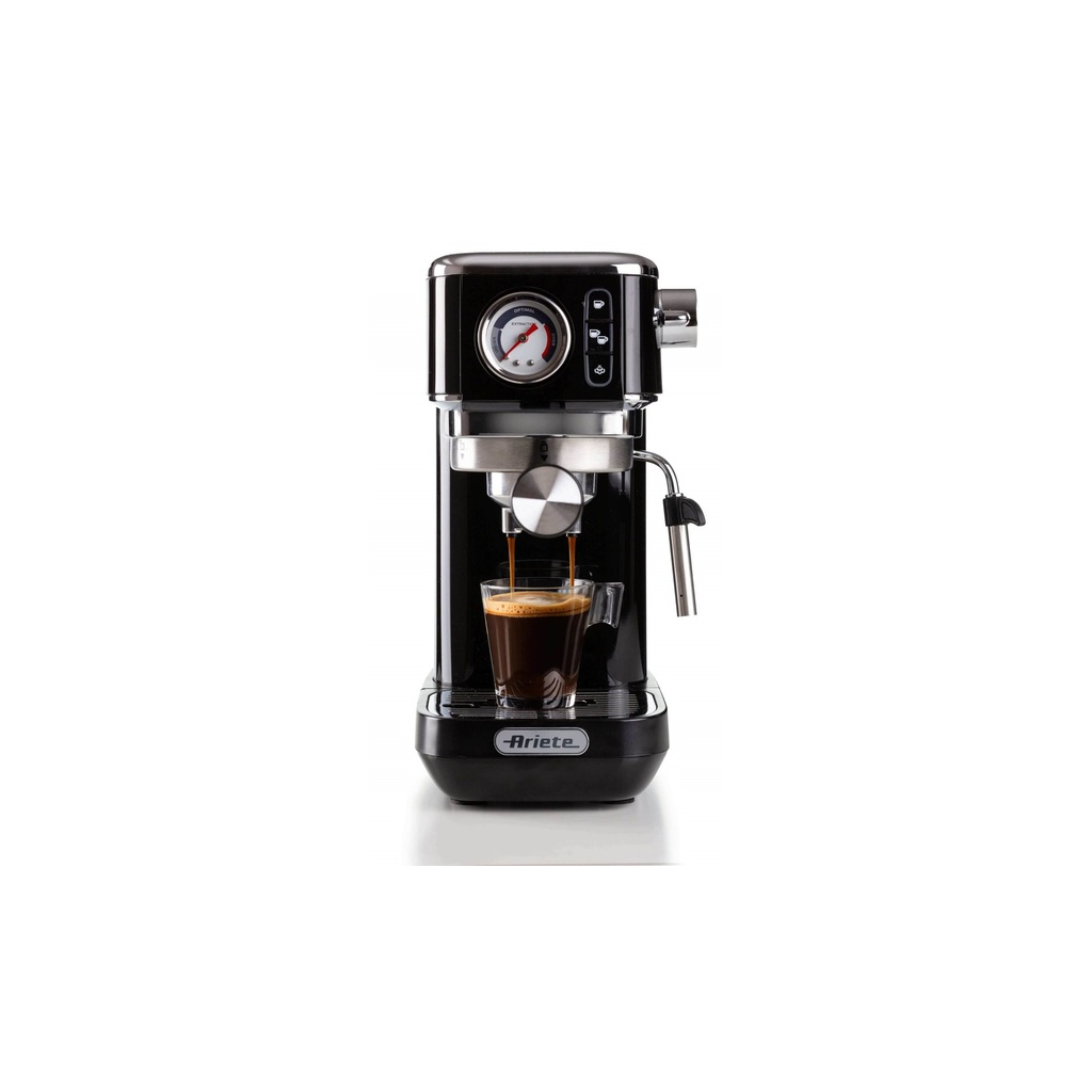 Ріжкова кавоварка еспресо Ariete 1381/3 Black (00M138132AR0) Ріжкова кавоварка еспресо Ariete 1381/3 Black (00M138132AR0)
