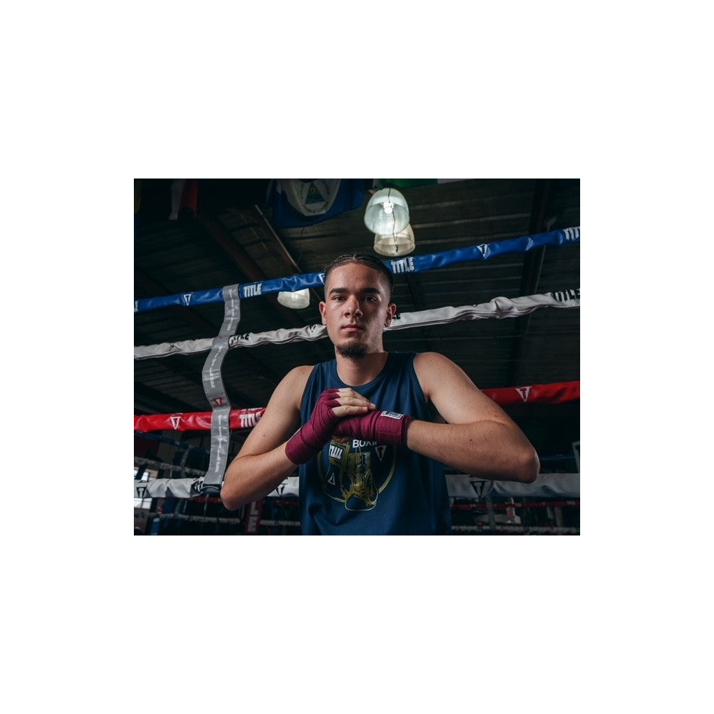Бинт для спорту Title Boxing Select 180" Semi Elastic Mexican 4.5м Maroon (SMHW XL MR)