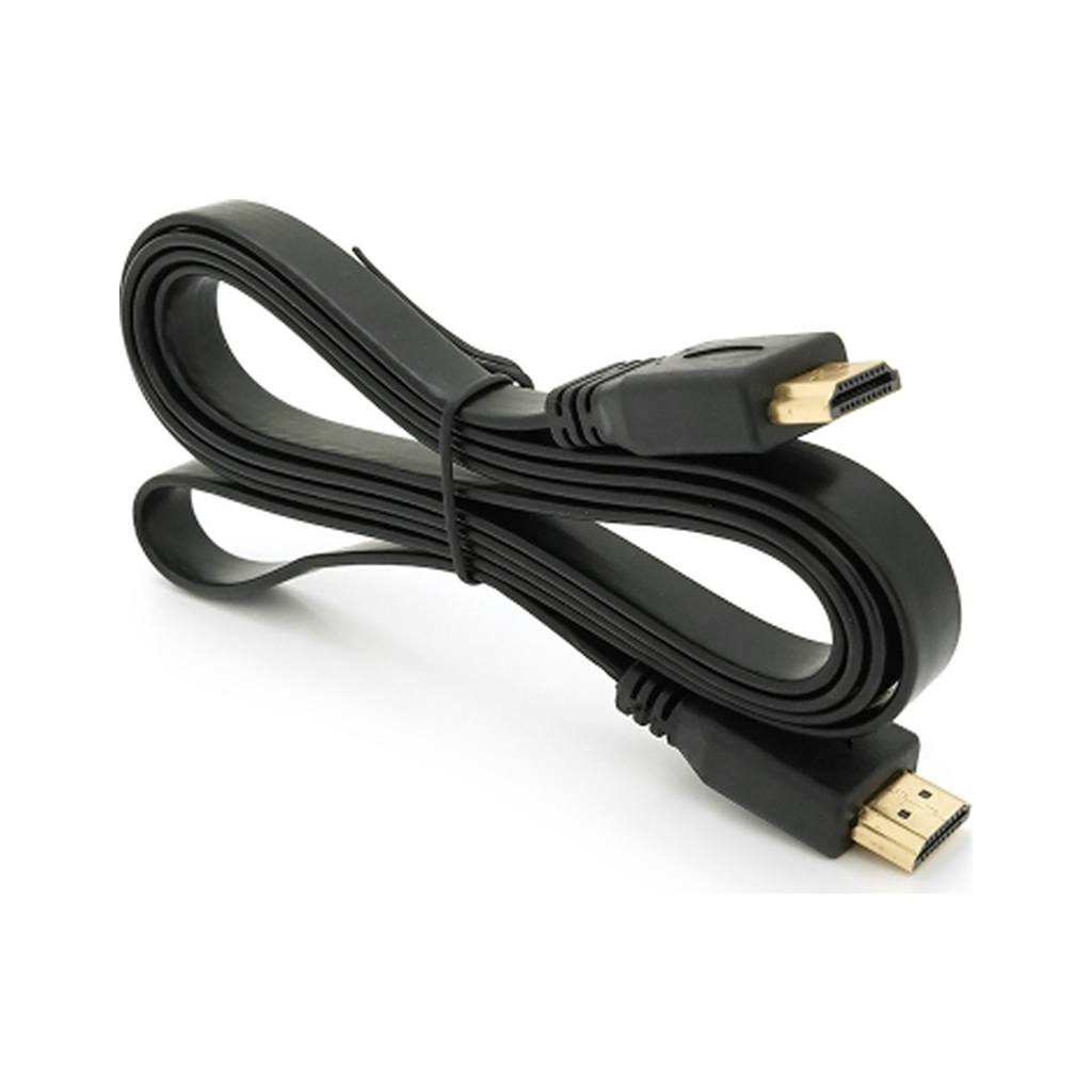 Кабель мультимедійний HDMI M to HDMI M 1.5m V1.4 black Merlion (YT-HDMI(M)/(M)SLIM-1.5m/04460) Кабель мультимедійний HDMI M to HDMI M 1.5m V1.4 black Merlion (YT-HDMI(M)/(M)SLIM-1.5m/04460)