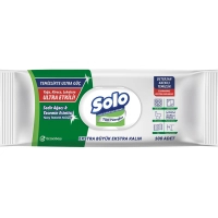 Wipes for cleaning Solo Ultra Power Wet Cedar and jasmine 100 pcs. (8690530064430)