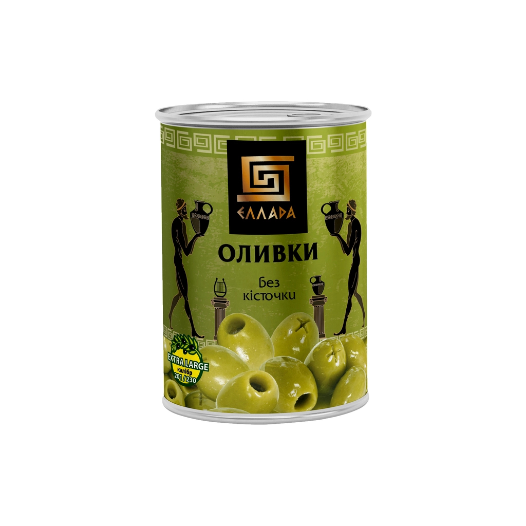 Овочева консервація Ellada Оливки без кісточки 420 мл ж/б ключ (5202152520022) Овочева консервація Ellada Оливки без кісточки 420 мл ж/б ключ (5202152520022)