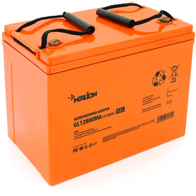 Батарея до ДБЖ Merlion 12V-80Ah GEL (GL12800M6 GEL)