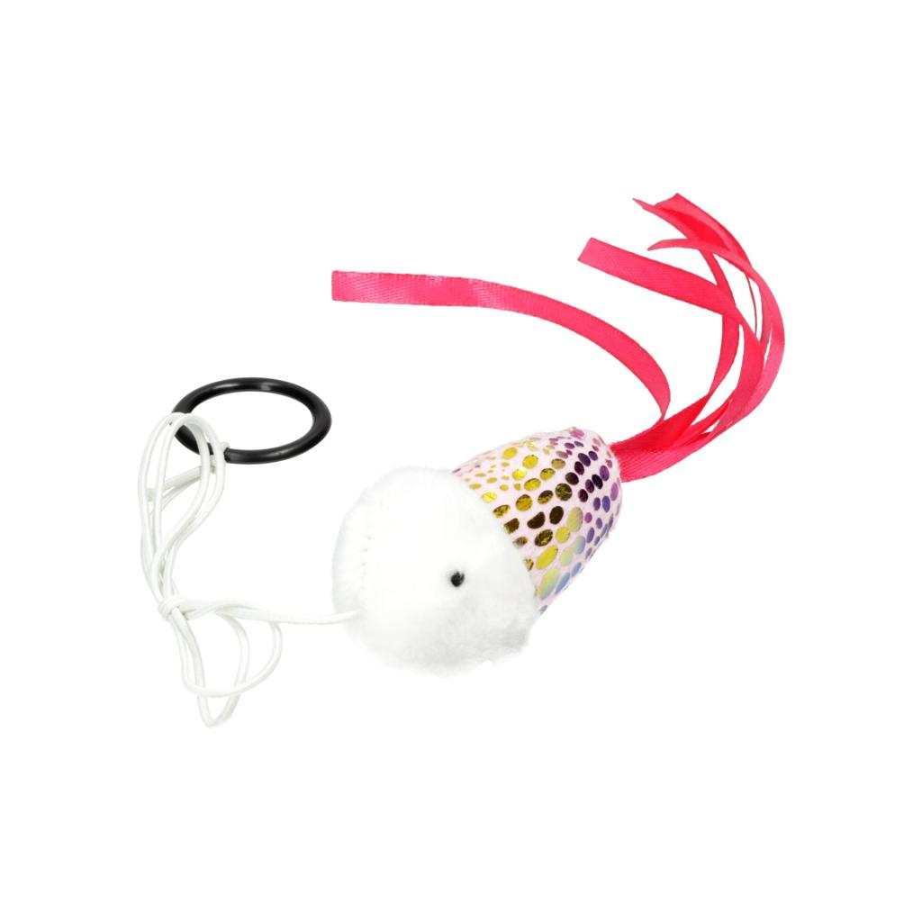 Іграшка для котів Hippie Pet Рибка з мотузкою рожева 7.5 см (HIPCT2304008RO) Іграшка для котів Hippie Pet Рибка з мотузкою рожева 7.5 см (HIPCT2304008RO)