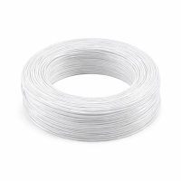 Power cable MYSUN flexible, copper, bay 610m WHITE (24AWG-WT)