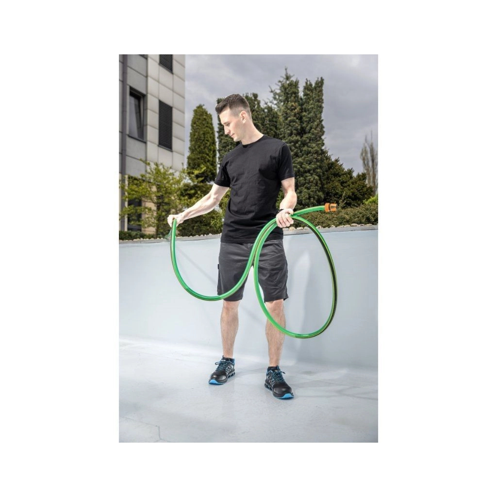 Футболка робоча Hoegert VILS HT5K414-3XL 100% бавовна чорна, 3XL (58) (HT5K414-3XL)