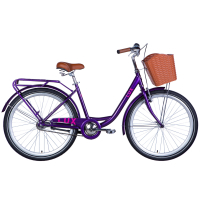 Велосипед Dorozhnik 26" LUX Velosteel рама-17" ST 2026 сливовий (OPS-D-26-363)