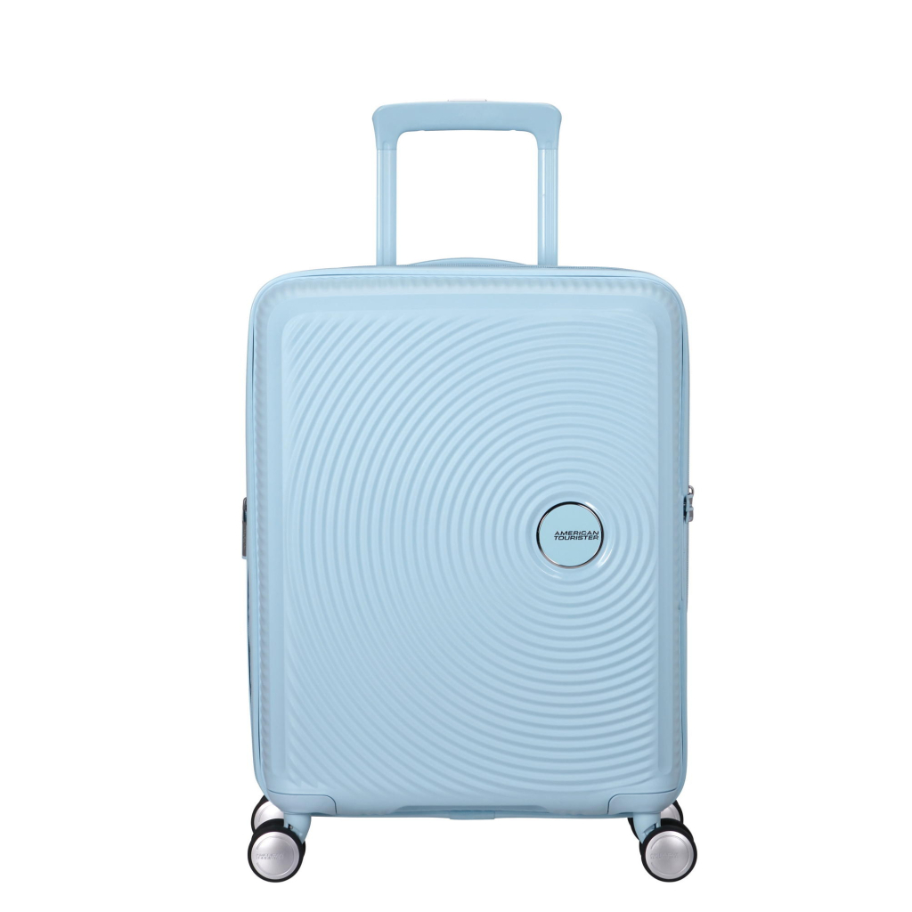 Валіза American Tourister Soundbox 35.5/41 л пастельно-блакитна (32G*22001)