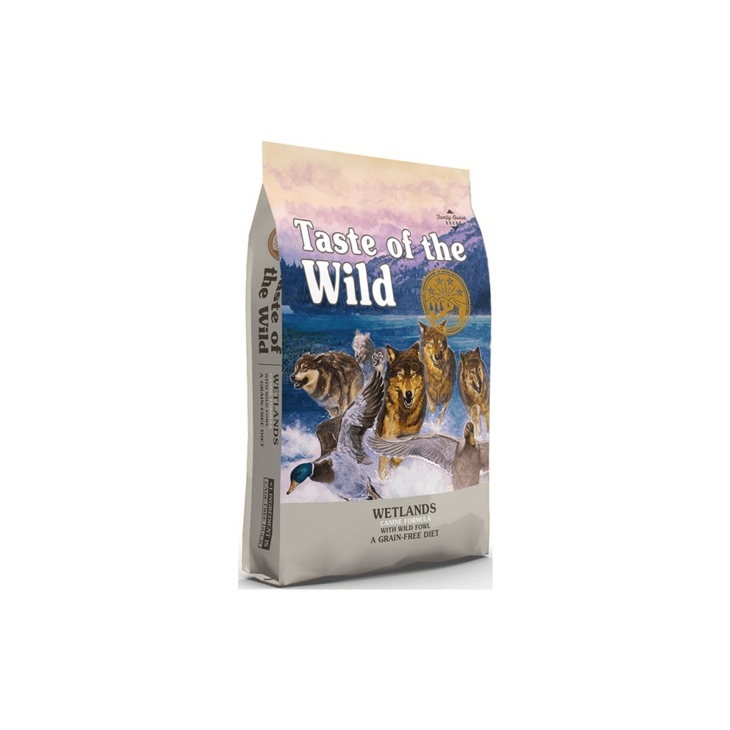 Сухий корм для собак Taste of the Wild Wetlands Canine Formula з качкою та перепілкою 2 кг (0074198612192)