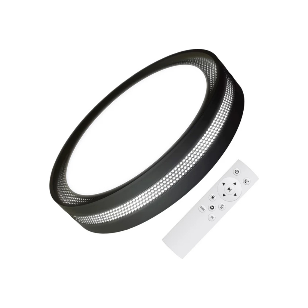 Світильник ELM TOLEDO - 70 (+пульт) 3000-6000 чорний (26-0137)