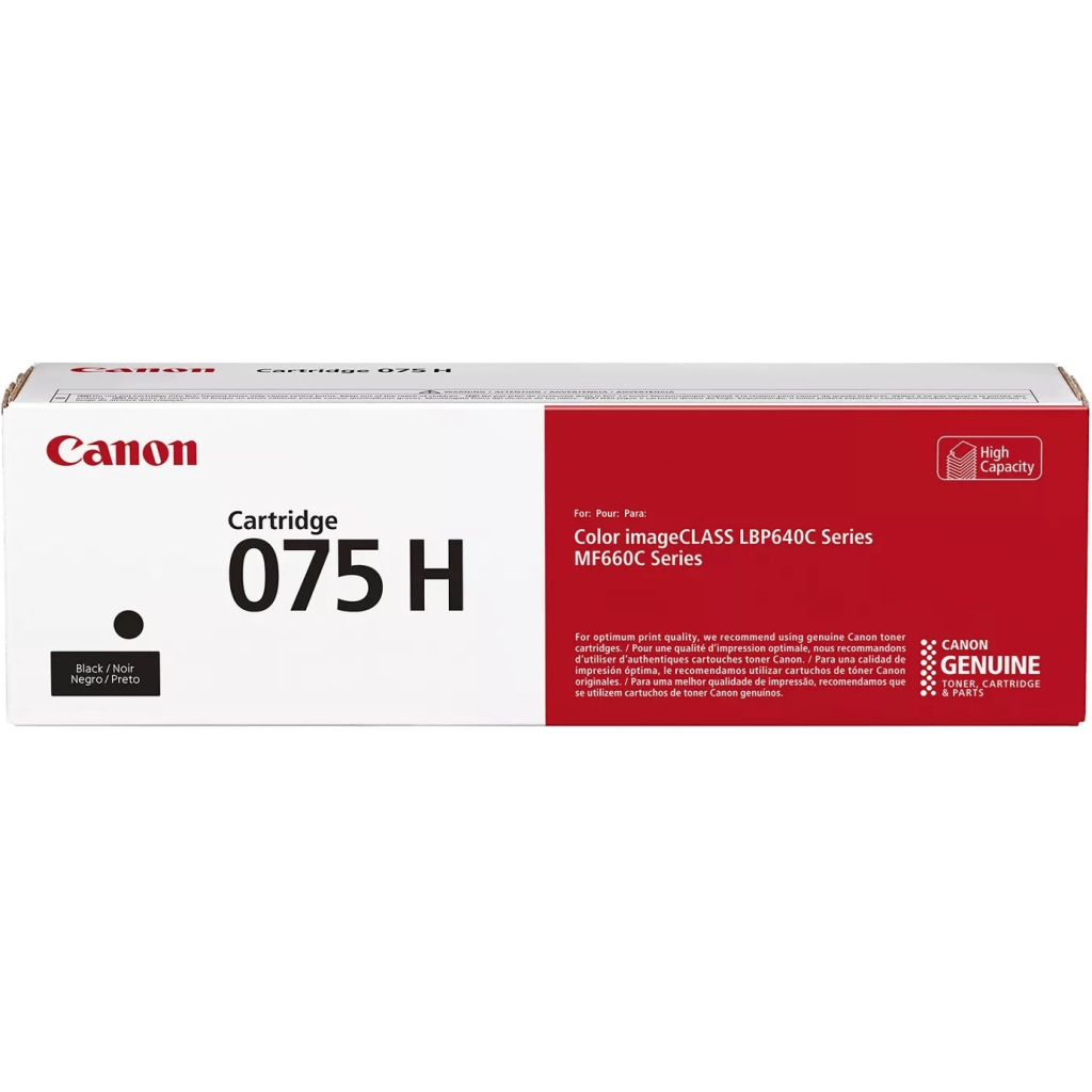 Картридж Canon 075H Black (6369C002)