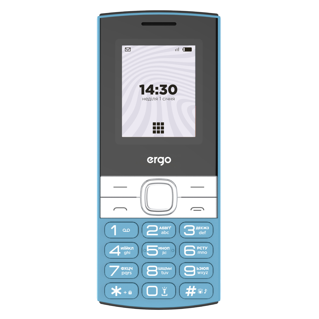 Мобільний телефон Ergo B185 Blue