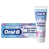 Toothpaste Oral-B Complete Extra White Cool Mint 75 ml (8006530254779)