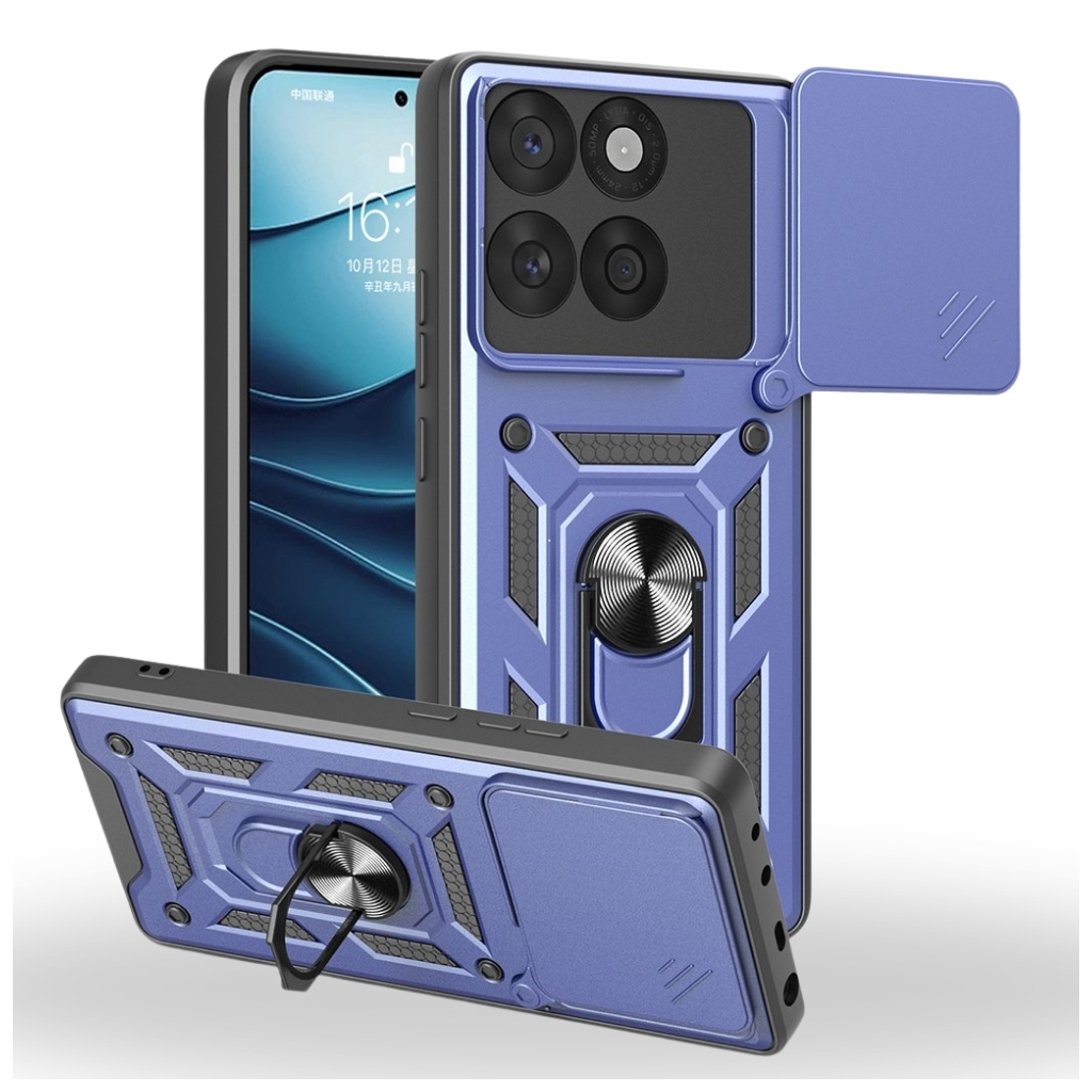 Чохол до мобільного телефона BeCover Military Motorola Edge 60 Blue (715519)