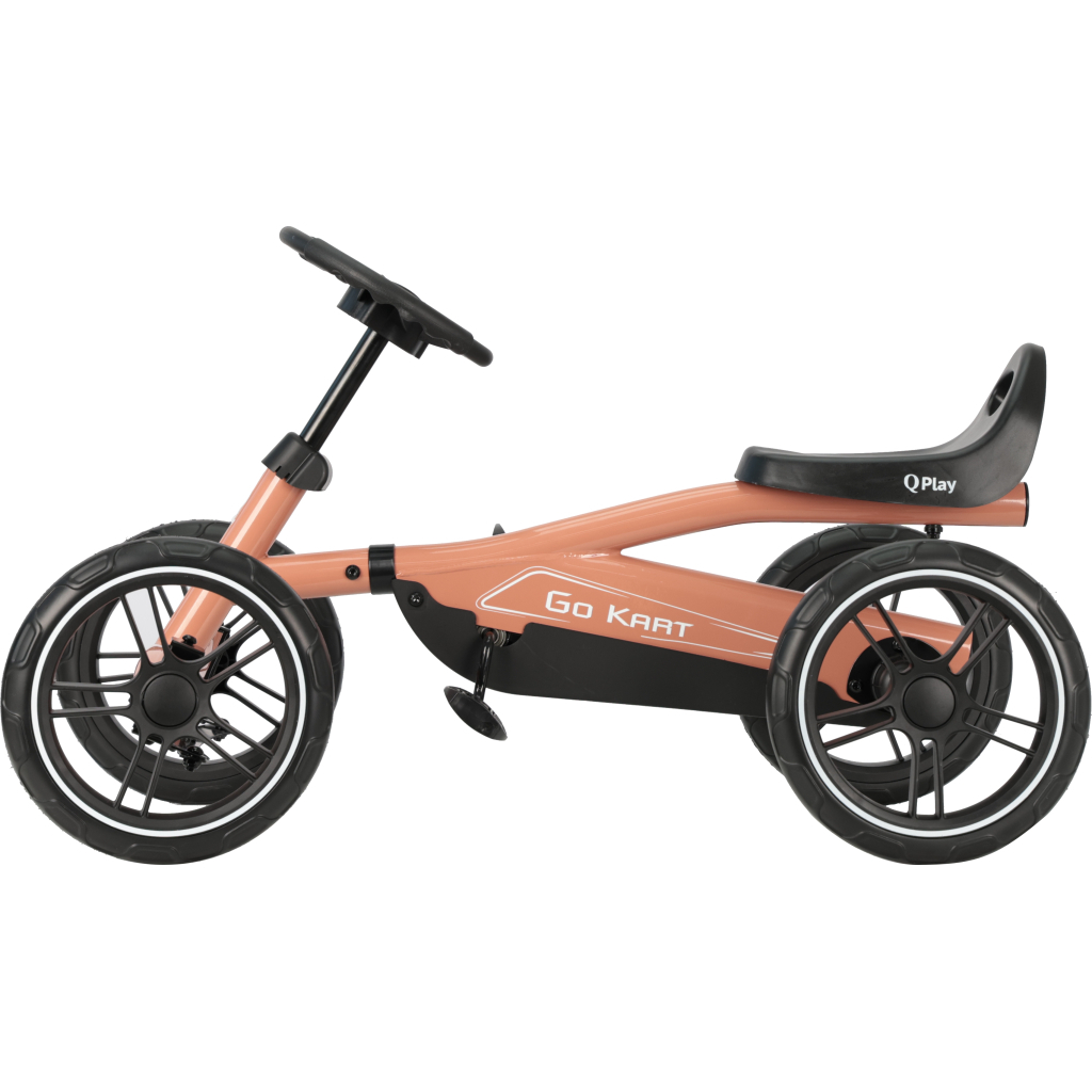 Веломобіль QPlay велокарт дитячий Go Kart Nude Pink (GK-01GoKartNudePink) Веломобіль QPlay велокарт дитячий Go Kart Nude Pink (GK-01GoKartNudePink)