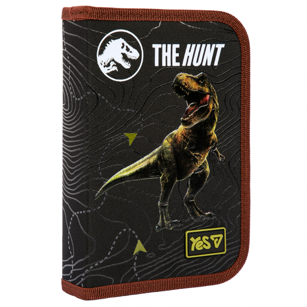 Пенал Yes твердий одинарний без клапана Jurassic World. Dino HP-02 (533726)