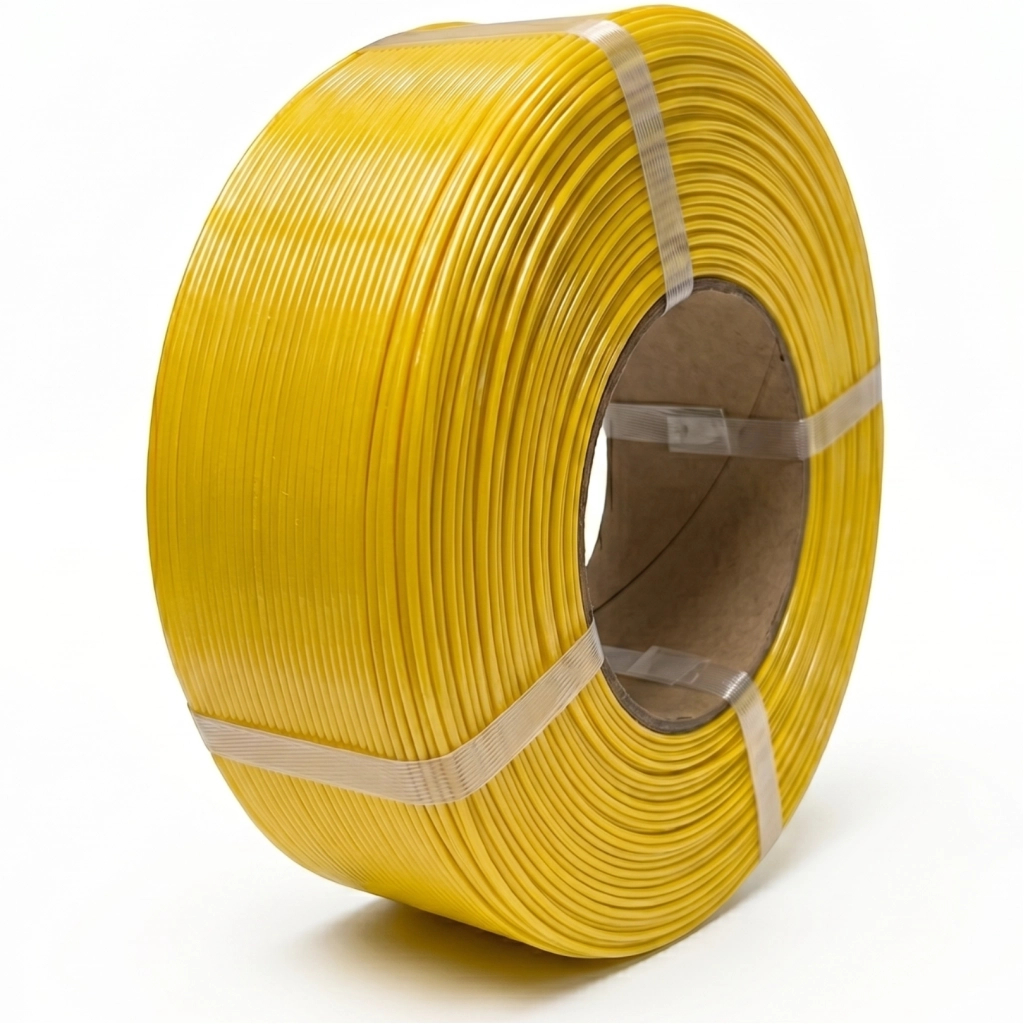 Пластик для 3D-принтера Тірапласт PETG Refill 1.75 мм 1,0 кг yellow (25298/25223) Пластик для 3D-принтера Тірапласт PETG Refill 1.75 мм 1,0 кг yellow (25298/25223)