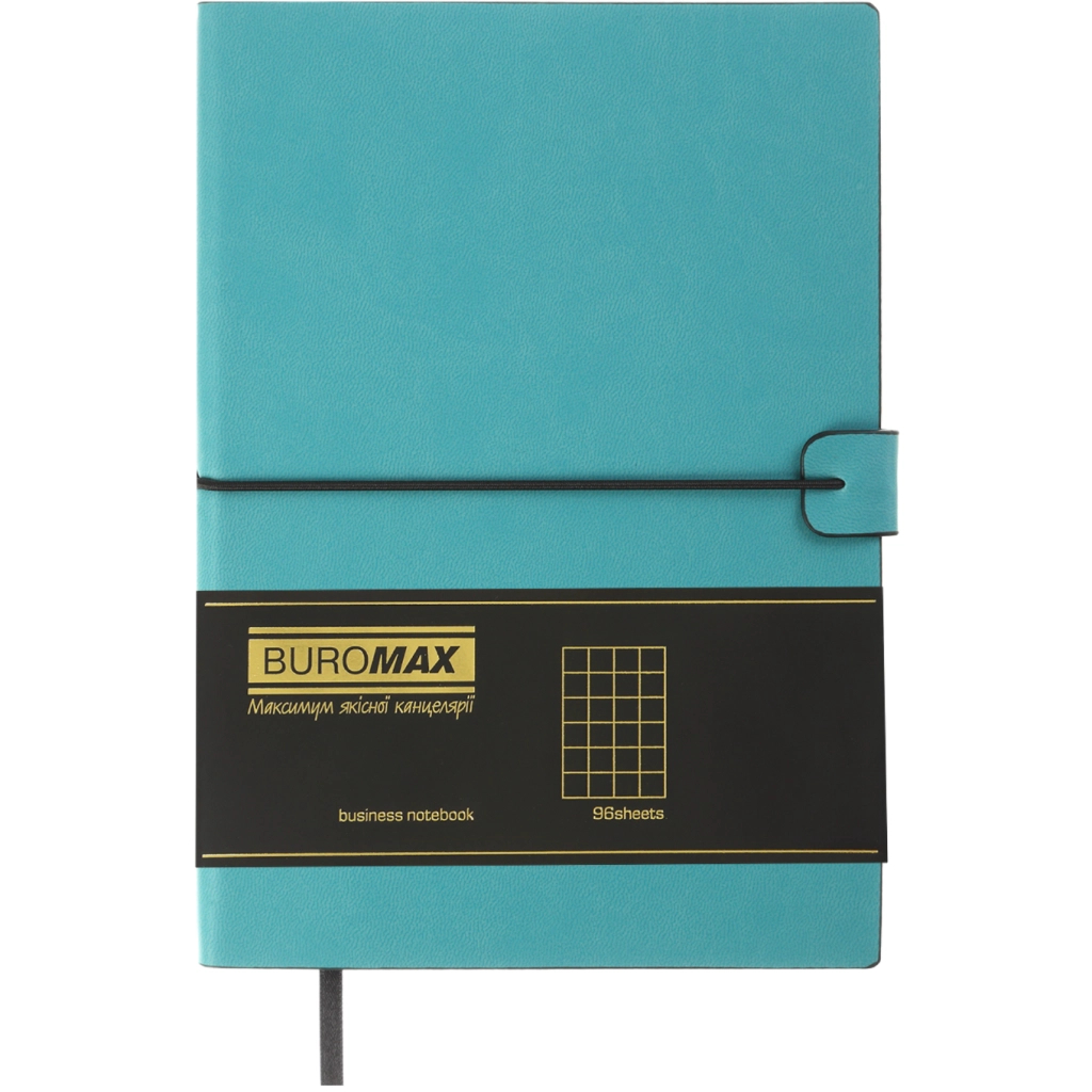 Книга записна Buromax TRAVEL, А5, 96 аркушів, клітинка, бірюзовий (BM.295121-06) Книга записна Buromax TRAVEL, А5, 96 аркушів, клітинка, бірюзовий (BM.295121-06)