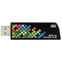USB флеш накопичувач Goodram 64GB CL!CK Black USB 3.0 (PD64GH3GRCLKR9)
