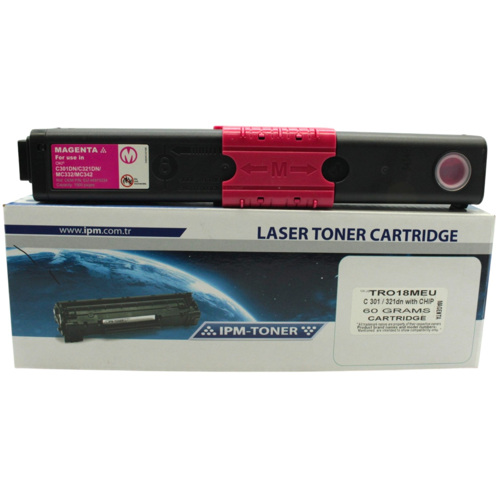 Картридж IPM OKI C301/321 2000 Magenta (TRO18MEU)