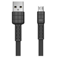 Дата кабель USB 2.0 AM to Micro 5P 1.0m Armor Series black Remax (RC-116M-BLACK)
