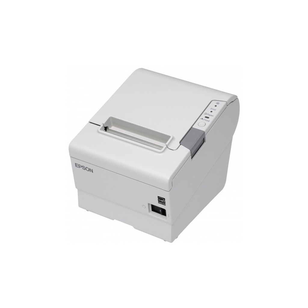 Принтер чеків Epson TM-T88VI USB+Serial+Ethernet Black+Buzzer (C31CE94112)