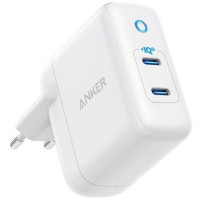 Зарядний пристрій Anker PowerPort III Duo - 18W 2xUSB-С (White) (A2628321)