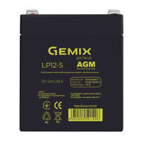 Батарея до ДБЖ Gemix 12В 5Ач (LP12-5)