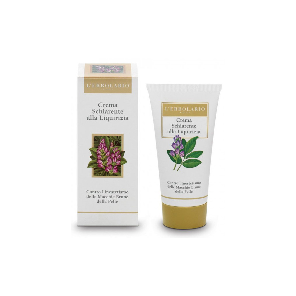 Крем для обличчя L'Erbolario вибілювальний з Лакричником та Іглицею 50 мл (8022328101971)