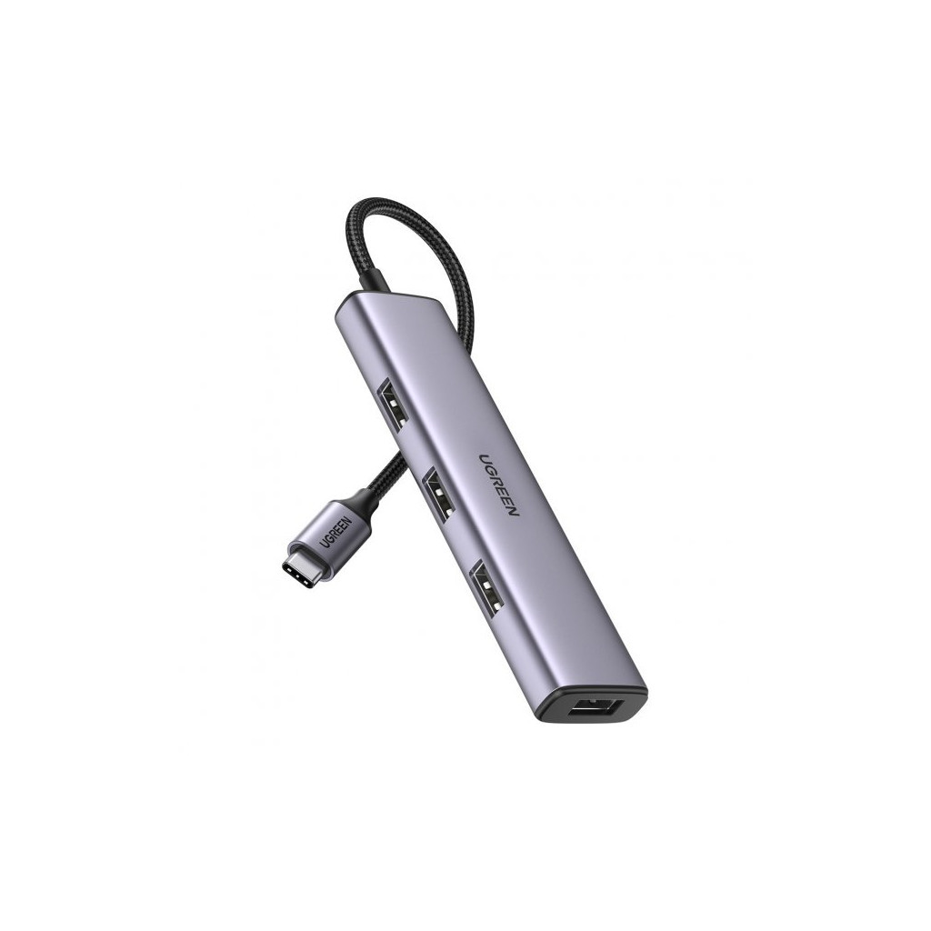 Концентратор Ugreen USB-C to 4xUSB (20841) Концентратор Ugreen USB-C to 4xUSB (20841)