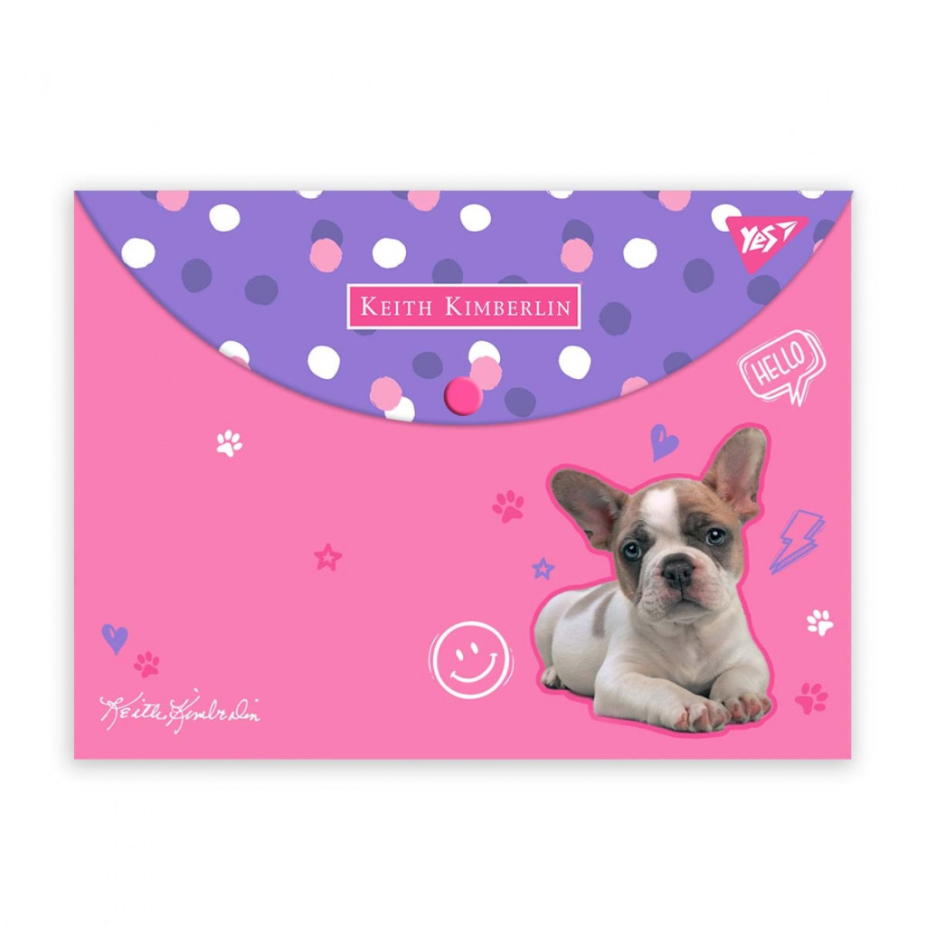 Папка - конверт Yes на кнопці А4 Keith Kimberlin (492009) Папка - конверт Yes на кнопці А4 Keith Kimberlin (492009)