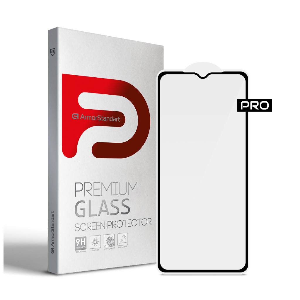 Скло захисне Armorstandart Pro Xiaomi Redmi A1 / A1+ / Poco C50 Black (ARM62818) Скло захисне Armorstandart Pro Xiaomi Redmi A1 / A1+ / Poco C50 Black (ARM62818)