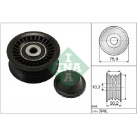 Belt tensioner roller INA 532 0668 10