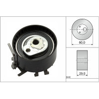 Belt tensioner roller INA 531 0404 10
